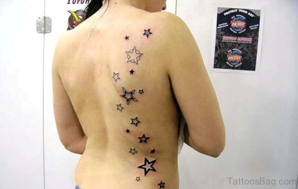 Funky Stars Tattoo 