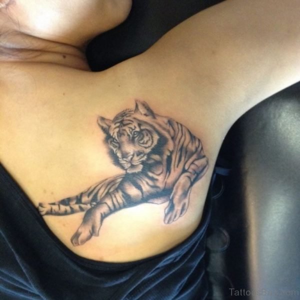 Funky Tiger Tattoo