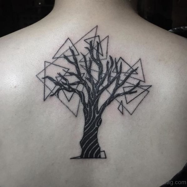 Geometric Tree  Tattoo