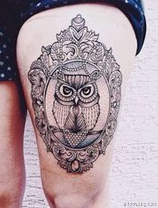 Good Looking Owl Tattoo