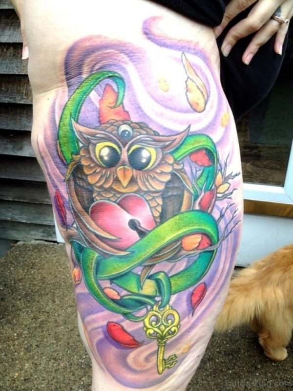 Gorgeous  Owl Tattoo