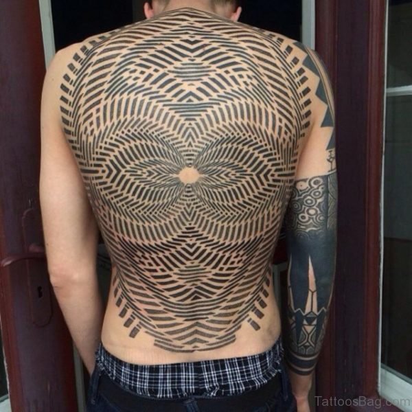 Graceful Geometric Tattoo