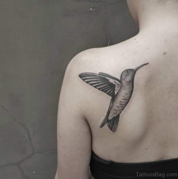 Graceful Hummingbird Tattoo