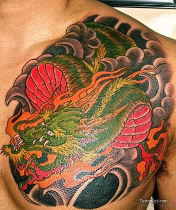 Green Dragon Tattoo