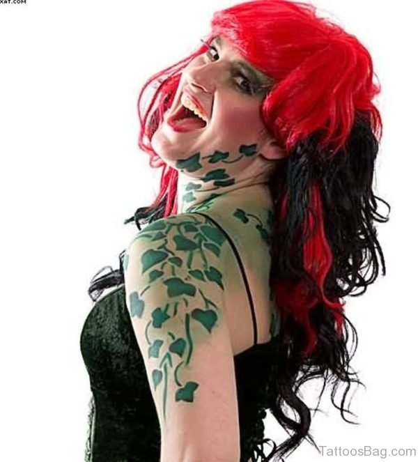 Green Vine Tattoo
