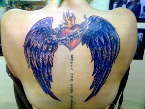 Heart And Wings Tattoo