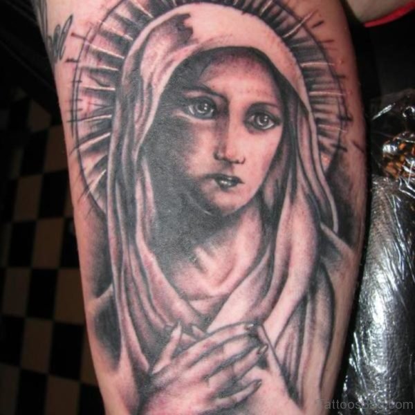 Holy Virgin Mary Tattoo