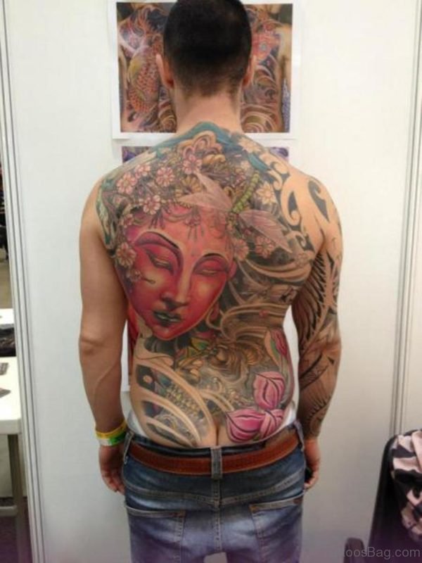 Impressive Buddha Tattoo