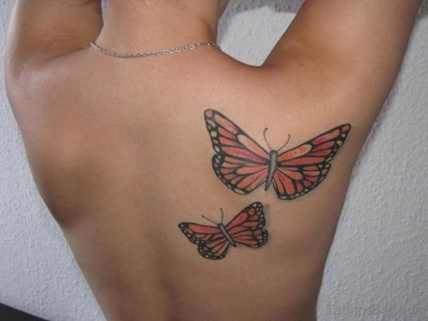 Impressive Butterfly Tattoo