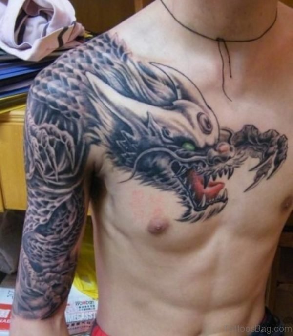 Impressive  Dragon Tattoo