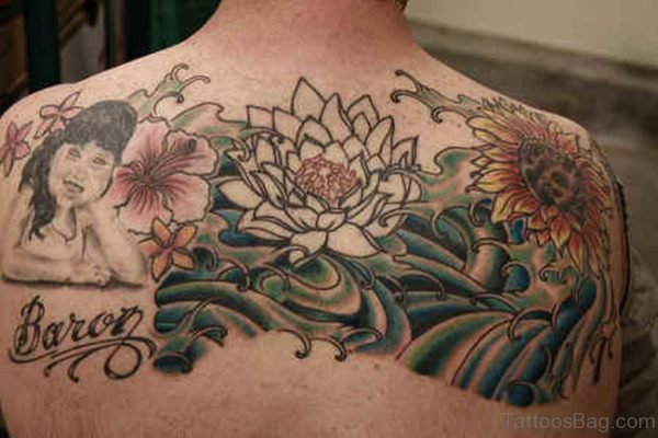 Impressive Flower Tattoo