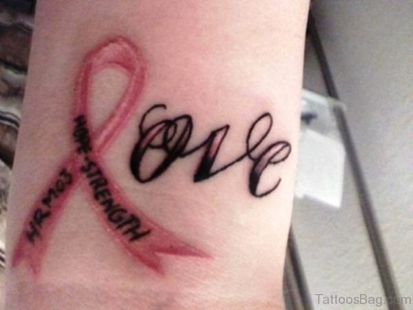 Impressive Love Tattoo Design 