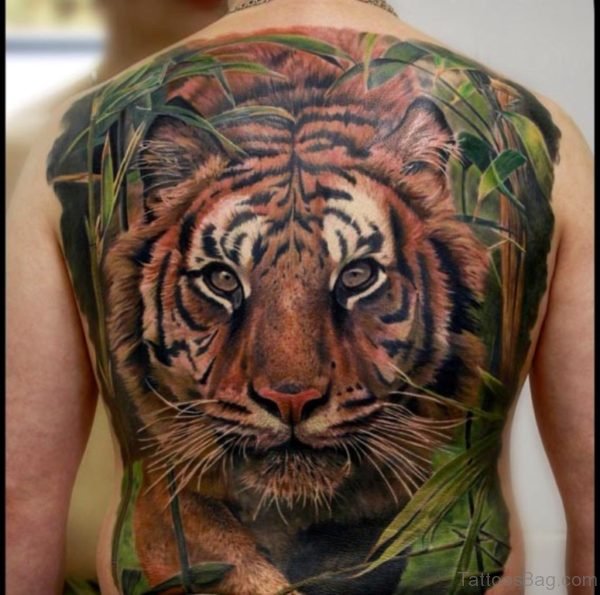 Impressive Tiger Tattoo
