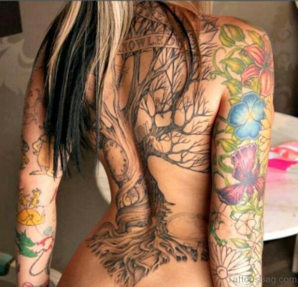 Impressive Tree Tattoo