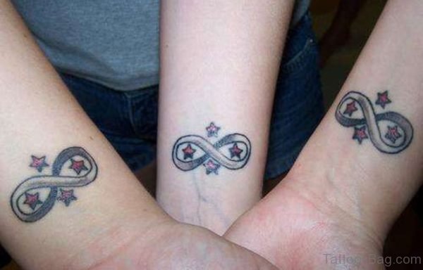 Infinity Symbol Tattoo On Wrist