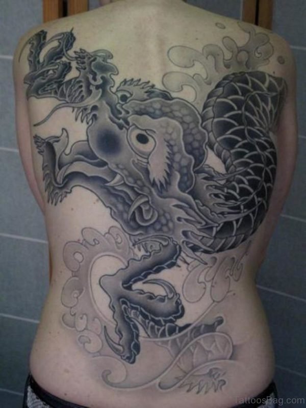 Japanese  Dragon Tattoo