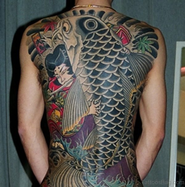 Japanese Fish Tattoo