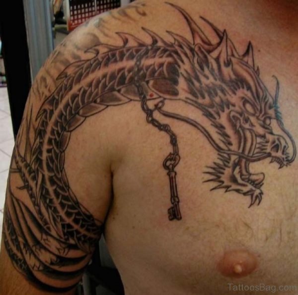 Key And Dragon Tattoo