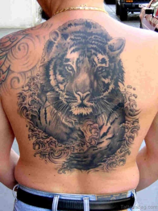 Large Tiger Tattoo