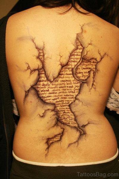 64 Nice Map Tattoos For Back