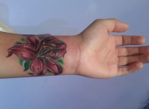 Lily Flower Tattoo