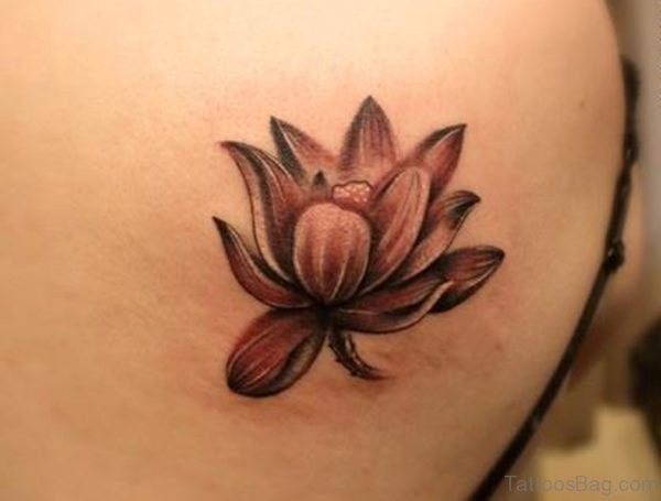 Lotus Flower Tattoo For Women
