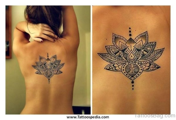 Lotus Flower Tattoo Design 