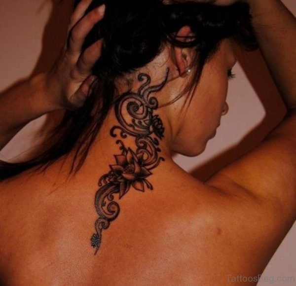 Lotus Tattoo For Girls