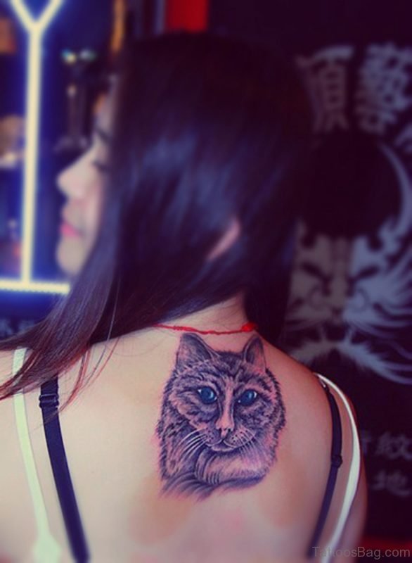 Lovely Cat Tattoo