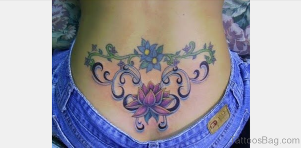 Lotus Flower Tattoo Design
