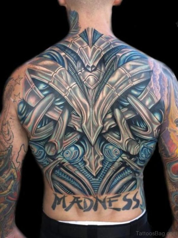 Magnificent Biomechanical Tattoo