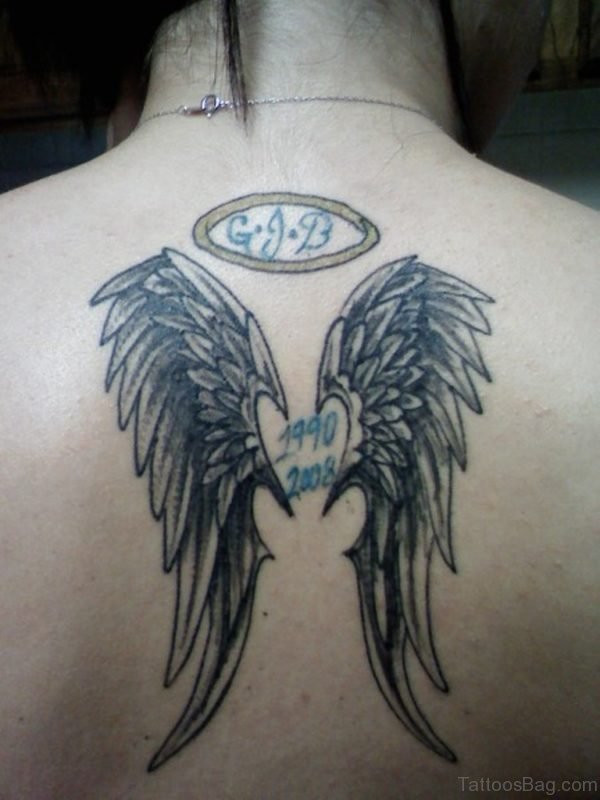 Magnificent Memorial Angel Tattoo