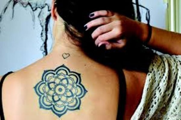 Mandala Tattoo On Back