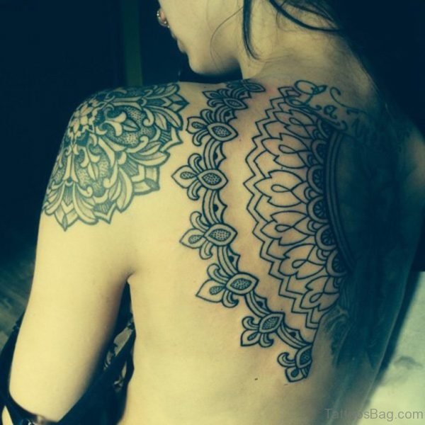 Mandala Tattoo on Back 