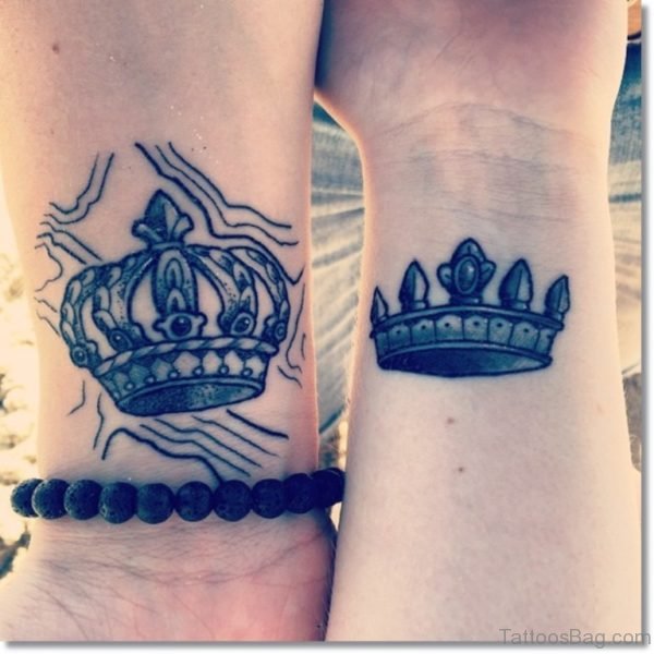 Matching Crown Tattoo