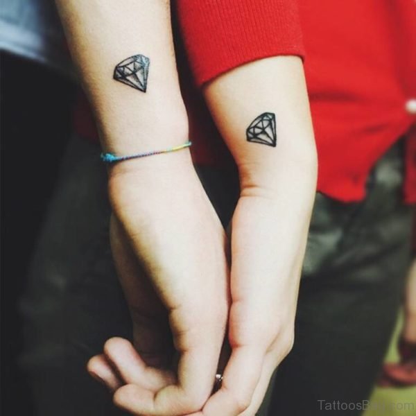 Matching Diamond Tattoo