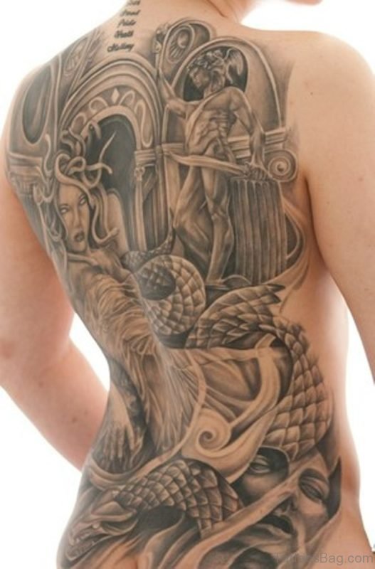 Medusa World Tattoo For Men