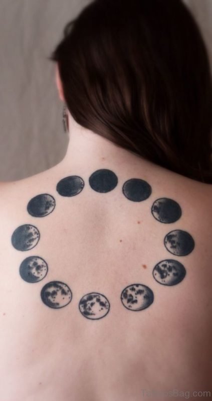 Moon Tattoo For Girls