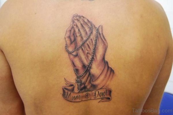 Mum And Dad  Rosary Tattoo