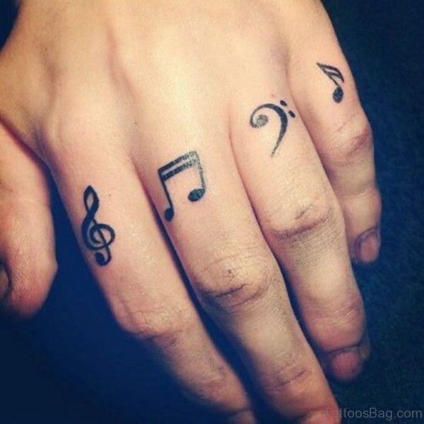 Music Notes Tattoo