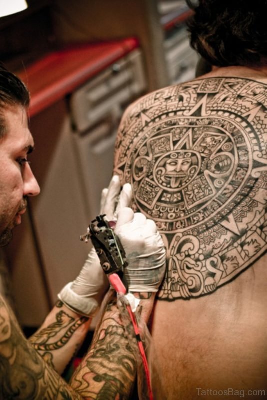 Aztec Tattoo Design 