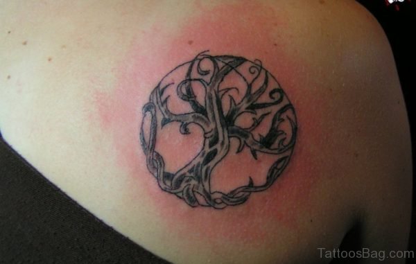 Nice Celtic Tree Tattoo