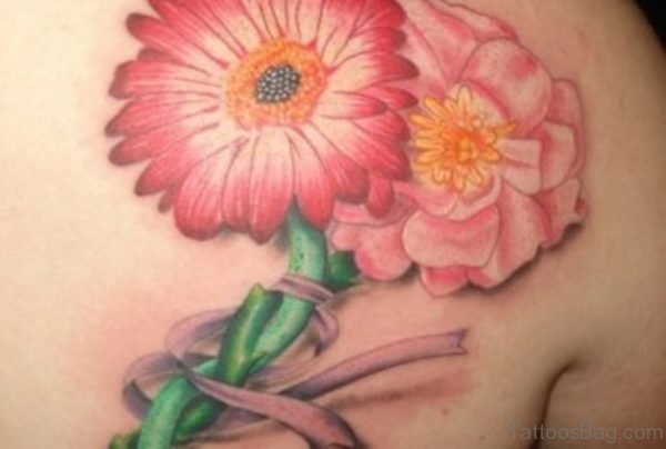 Daisy Flowers Tattoo