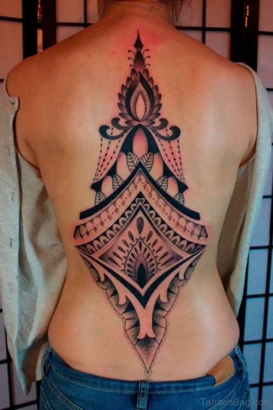 Nice Geometric Tattoo Design