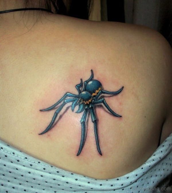 Nice Looking Spider Tattoo