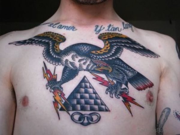 Nice Majestic Eagle Tattoo
