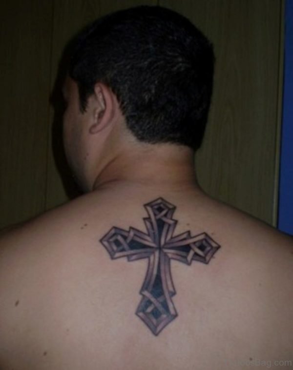 Fine Cross Tattoo