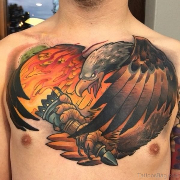 Oak Eagle Tattoo-TB1076