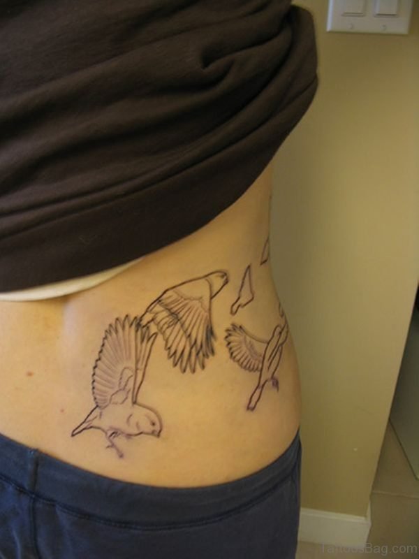 Outline  Bird Tattoo