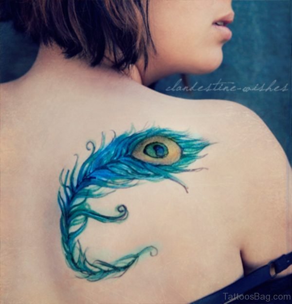 Outstanding Feather Tattoo Design